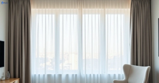 Freshly steam cleaned curtains in bellarine-vic QLD